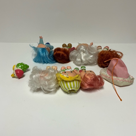 Vintage Strawberry Shortcake TLC Doll Lot- Cafe Ole, Apricot, Angel Cake & More - Picture 15 of 16